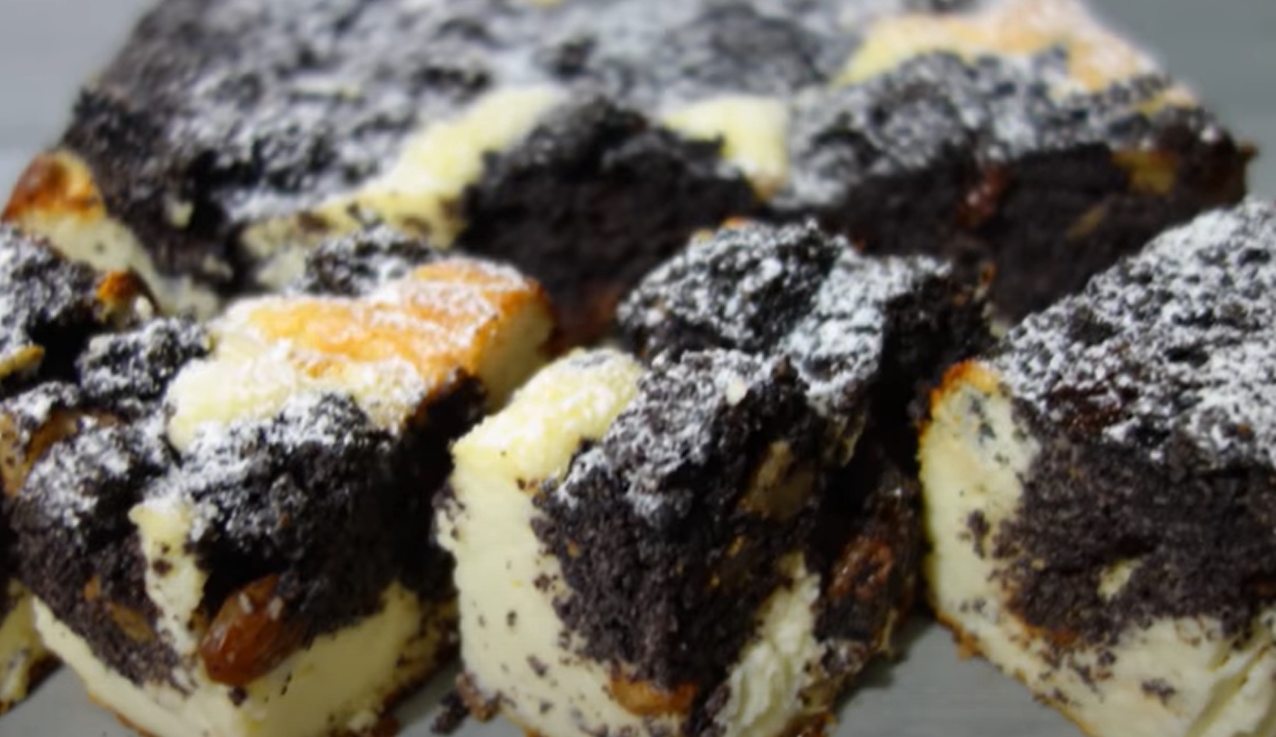 Szybki seromakowiec z gotowej masy makowej i sera z wiaderka 